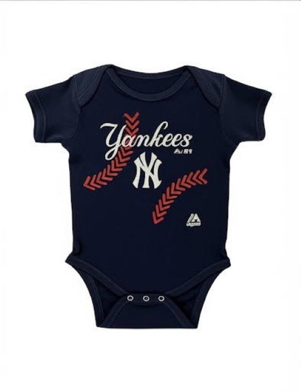 New York Yankees Infant / Baby MLB Stitches Bodysuit Onsie